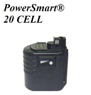 PowerSmart 3000MAH 24volt 20 Cell Drills Battery for BOSCH 2 607 335 082 BAT021, 2 607 335 215   Cordless Tool Battery Packs  