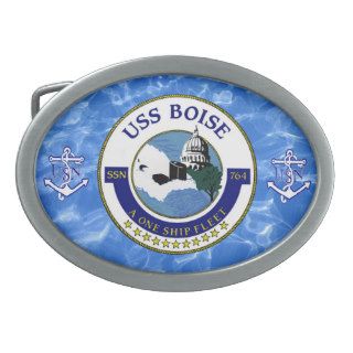 USS Boise (SSN 764) Belt Buckles