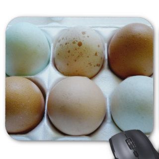 Egg Carton full of assorted colored eggs Mouse Pads