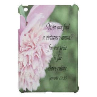 Proverbs 31 Above Rubies iPad Mini Covers