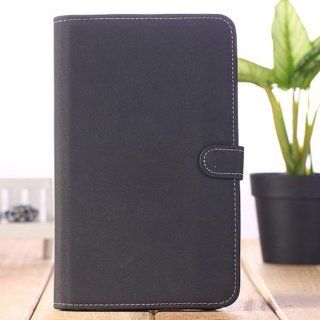 ArkAge Luxury Black Ultra slim Magnetic Closure Smart Folding Stand Protective Sleeve / Holster Premium PU Leather Folio Flip Cover Case With Card Holder for Samsung Galaxy Note 8.0 GT N5100 / N5110 + Free Screen Protectors Computers & Accessories