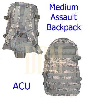 Medium Molle Assault Pack USMC Hiking Backpack ACU  Hiking Daypacks  Sports & Outdoors