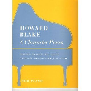 8 Character Pieces For Piano Howard Blake Books