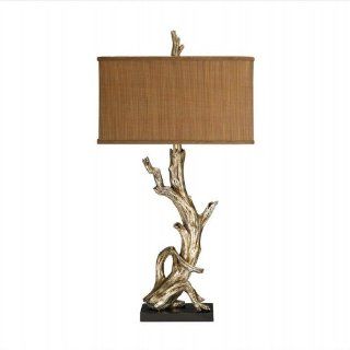 Driftwood 35 inch Metallic 1 Light Table Lamp    