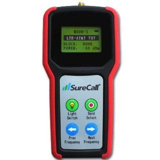 Surecall Portable Five Band 5 Band Wireless Cellphone RF Signal Meter CM METER01 Cell Phones & Accessories