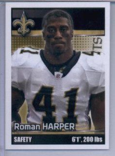 2012 Panini NFL Football Sticker #379 Roman Harper 