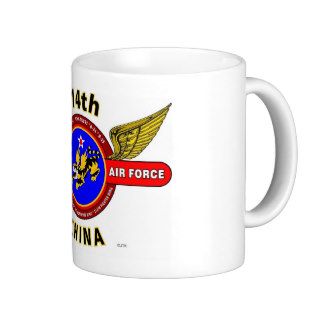 14TH ARMY AIR FORCE "ARMY AIR CORPS" WW II COFFEE MUGS