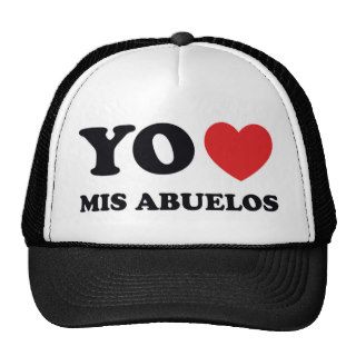 Yo Amo Mis Abuelos Trucker Hat