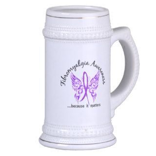 Grunge Tattoo Butterfly 6.1 Fibromyalgia Coffee Mugs