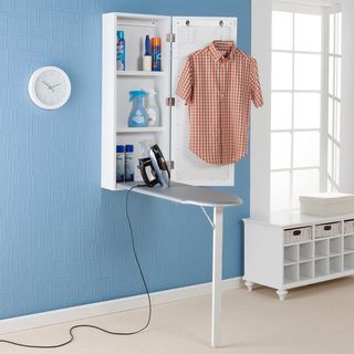 Wall mounted Ironing Board and Storage Center Upton Home Ironing Boards