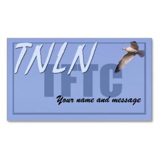 TNLN TFTC leave behind card Business Card