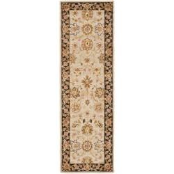 Mirco Hand hooked Kerman Light Blue Wool Runner (2'6 x 12') Safavieh Runner Rugs