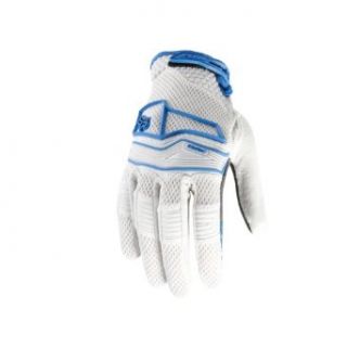 Fox Head Women's Digit Glove, White/Blue, Large(10) Sports & Outdoors