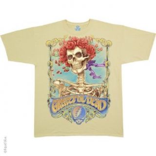 Grateful Dead Big Bertha T Shirt (Tan), M Clothing