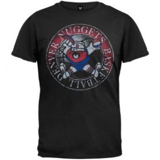 Denver Nuggets   Basketball Prospector Logo Soft T Shirt Fashion T Shirts Clothing