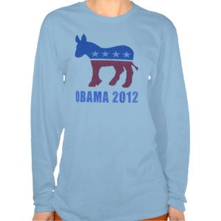Obama 2012 Long Sleeve Womens Shirt