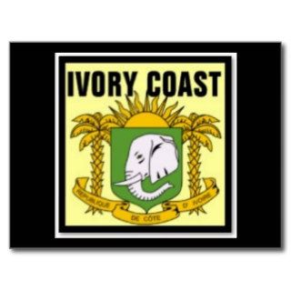 IVORY COAST.(Côte d'Ivoire) T Shirt And etc Postcard