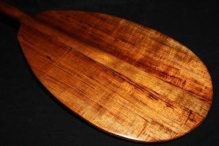 Tiger Curl Koa Canoe Paddle 60"   Hawaiian Decor  