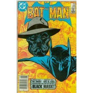 Batman No.386 (Black Mask Losing Face) Doug Moench Books
