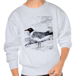 paintings of seagulls sea gull nautical art decor pullover sweatshirts