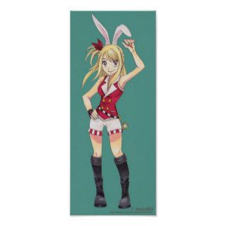 "Late for an Important Date" Lucy Heartfilia Posters