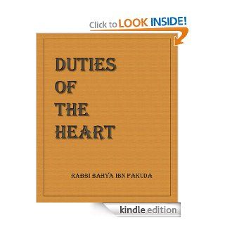 Duties of the Heart eBook Rabbi Bahya Kindle Store