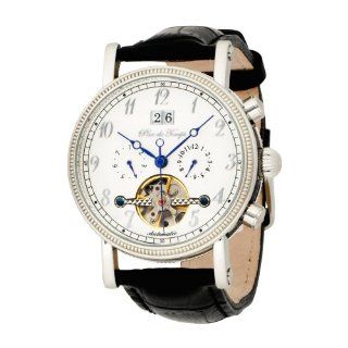 Pere de Temps Unisex 3035 Debut II Elegance Automatic Mechanical WatchStainless Steel with Exhibition Dial Watches