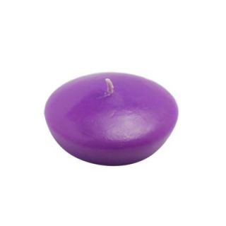 Zest Candle 3 in. Purple Floating Candles (Box of 12) CFZ 062