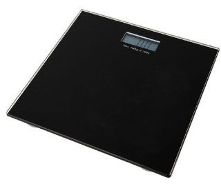 Electronic Digital Ultra Slim Bathroom   Body Scale with LCD Display, 180kg/396 Lb. capacity, Black Health & Personal Care
