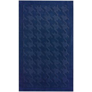 nuLOOM Handtufted Spectrum Houndstooth Wool Rug (5' x 8') Nuloom 5x8   6x9 Rugs