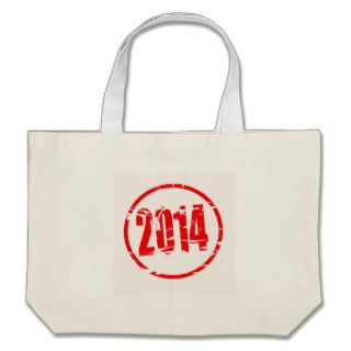2014 Red rubber stamp Bag