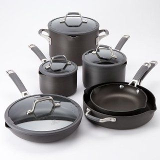 Cooking with Calphalon Easy System Nonstick 10 Piece Cookware Set Kitchen & Dining