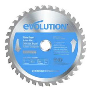 Evolution Power Tools 7 in. 68 Teeth Thin Steel Cutting Saw Blade 180BLADETS