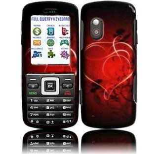 Hard Pretty Heart Case Cover Faceplate Protector for Samsung T401G Straight Talk / TracFone / Net10 with Free Gift Reliable Accessory Pen Cell Phones & Accessories