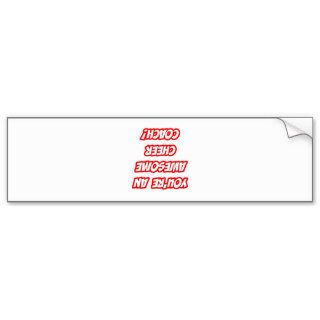 Daily ReminderAwesome Cheer Coach Bumper Stickers