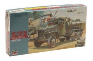 Hasegawa 1/72 GMC CCKW 353 Gas Truck Toys & Games