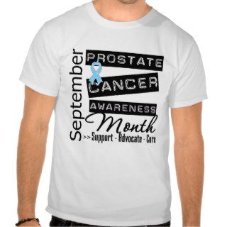 Prostate Cancer Awareness Month Advocacy T Shirt