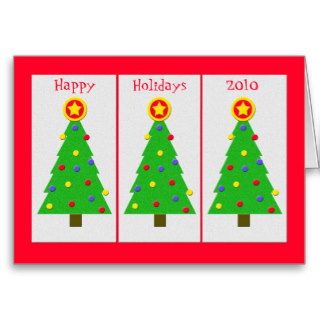 Fun Christmas Card    Christmas Tree