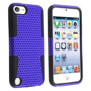 BasAcc Black/ Blue Hybrid Case for Apple iPod Touch Generation 5 BasAcc Cases