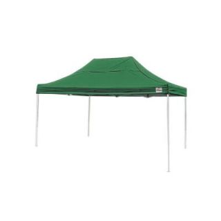 ShelterLogic Pro 10 ft. x 15 ft. Green Straight Leg Pop Up Canopy 22552