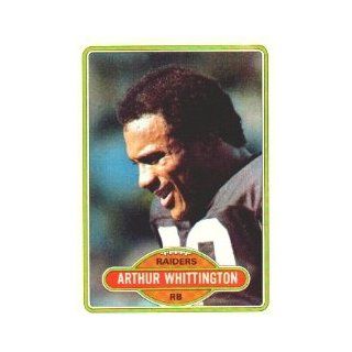 1980 Topps #358 Arthur Whittington   NM Sports Collectibles