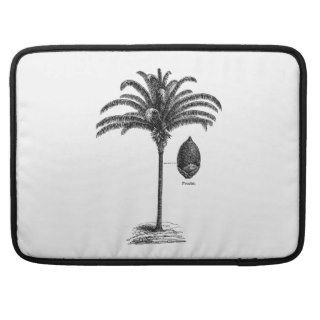 Vintage Retro Brazilian Palm Tree Template MacBook Pro Sleeve