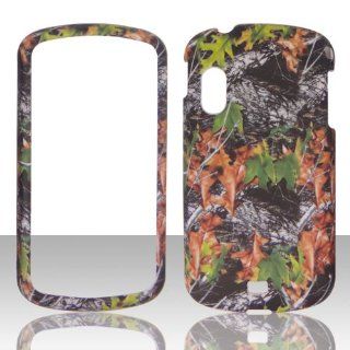 Camo Leaves Samsung Stratosphere i405 Verizon Case Cover Hard Phone Case Snap on Cover Rubberized Touch Faceplates Cell Phones & Accessories