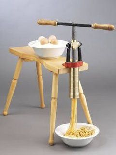 Torchio Bigoli Hand Press Pasta Maker Kitchen & Dining