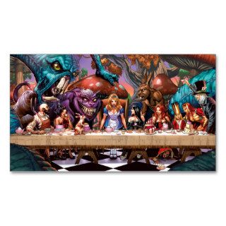 Alice In Wonderland #6 Last Supper Tea Party Business Card