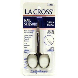 LaCross Nail Scissors Extra Strong  Cuticle Scissors  Beauty
