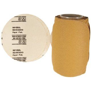 3M Stikit Paper Disc Roll 363I, PSA Attachment, Aluminum Oxide, 8" Diameter, 80 Grit (Roll of 50) Sandpaper Rolls