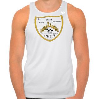 I Came, Played, Conquered Chess, men's tank,