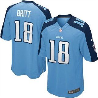 Mens Nike Tennessee Titans Kenny Britt Game Jersey  Sports Fan Apparel  Sports & Outdoors