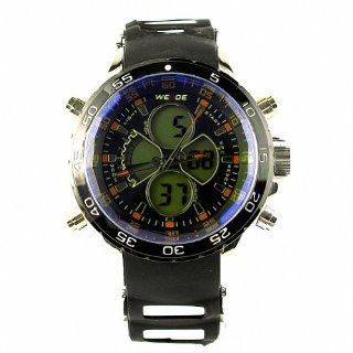 Youyoupifa Outdoor Sport Design Orange Dial Scale Silicone Band LED Watch NBW0LE6532 OR3 Youyoupifa Watches